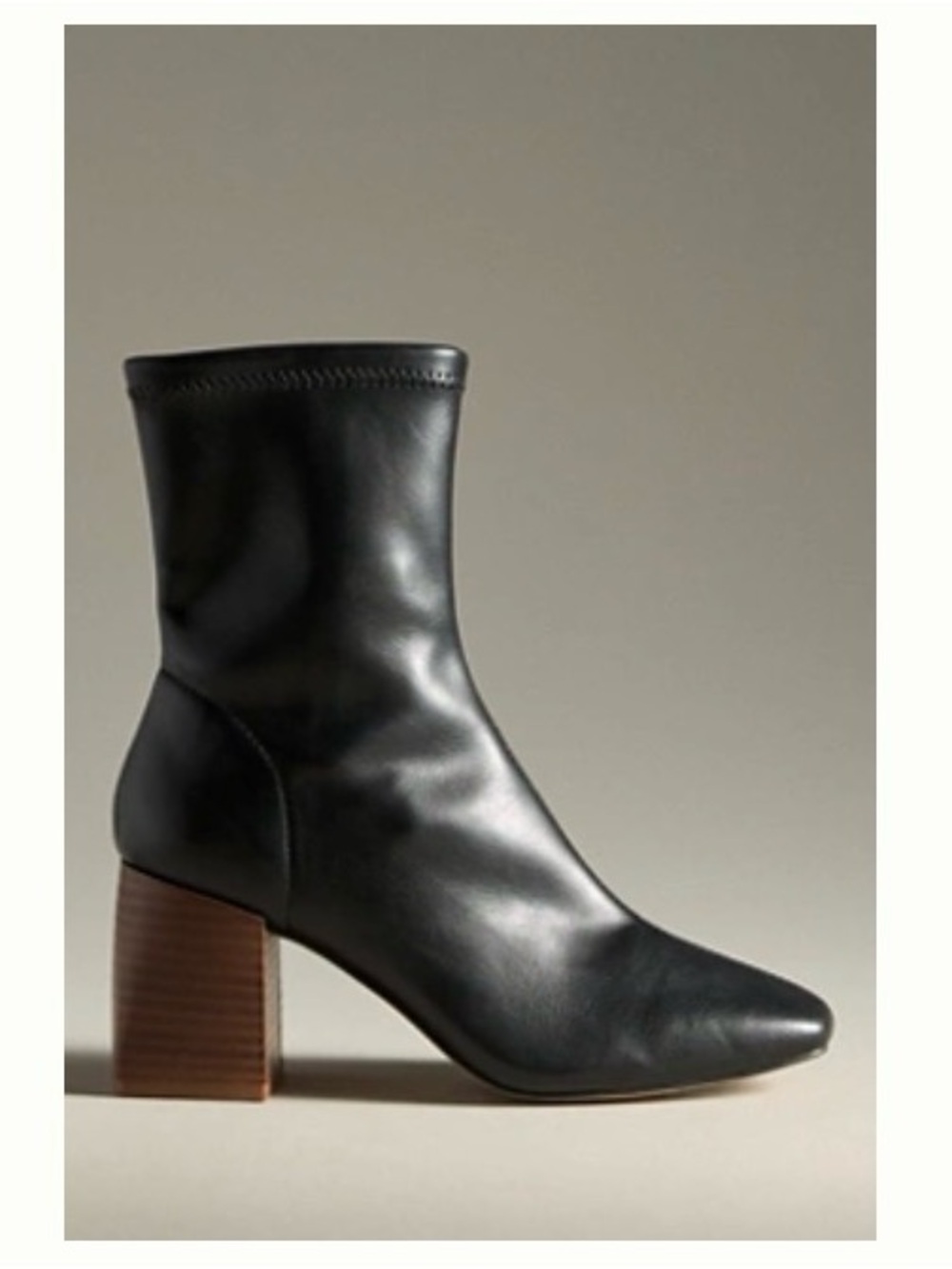 Anthropologie Silent D Karbanet Block Heel Ankle Boot NWT